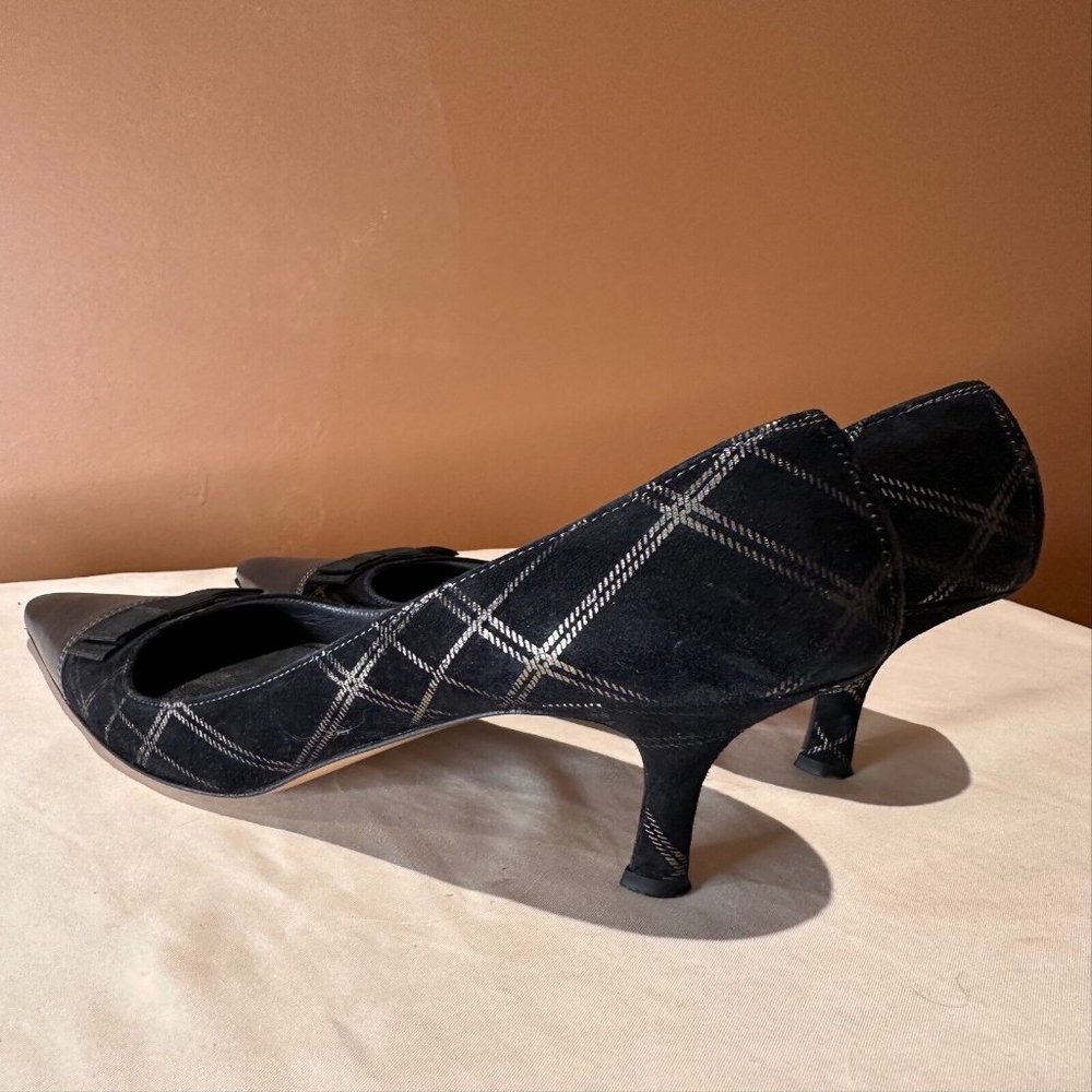 Designer Roberto Capucci Black Pump Size 7 B